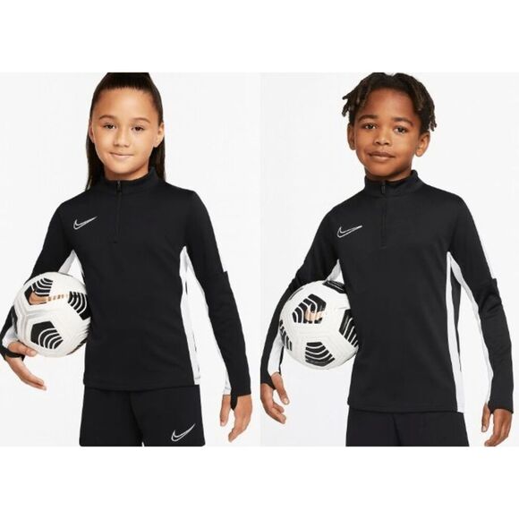 Nike Kids Dri-FIT Academy 1/4 Zip Global Long Sleeve T-Shirt Size XS - Picture 1 of 7
